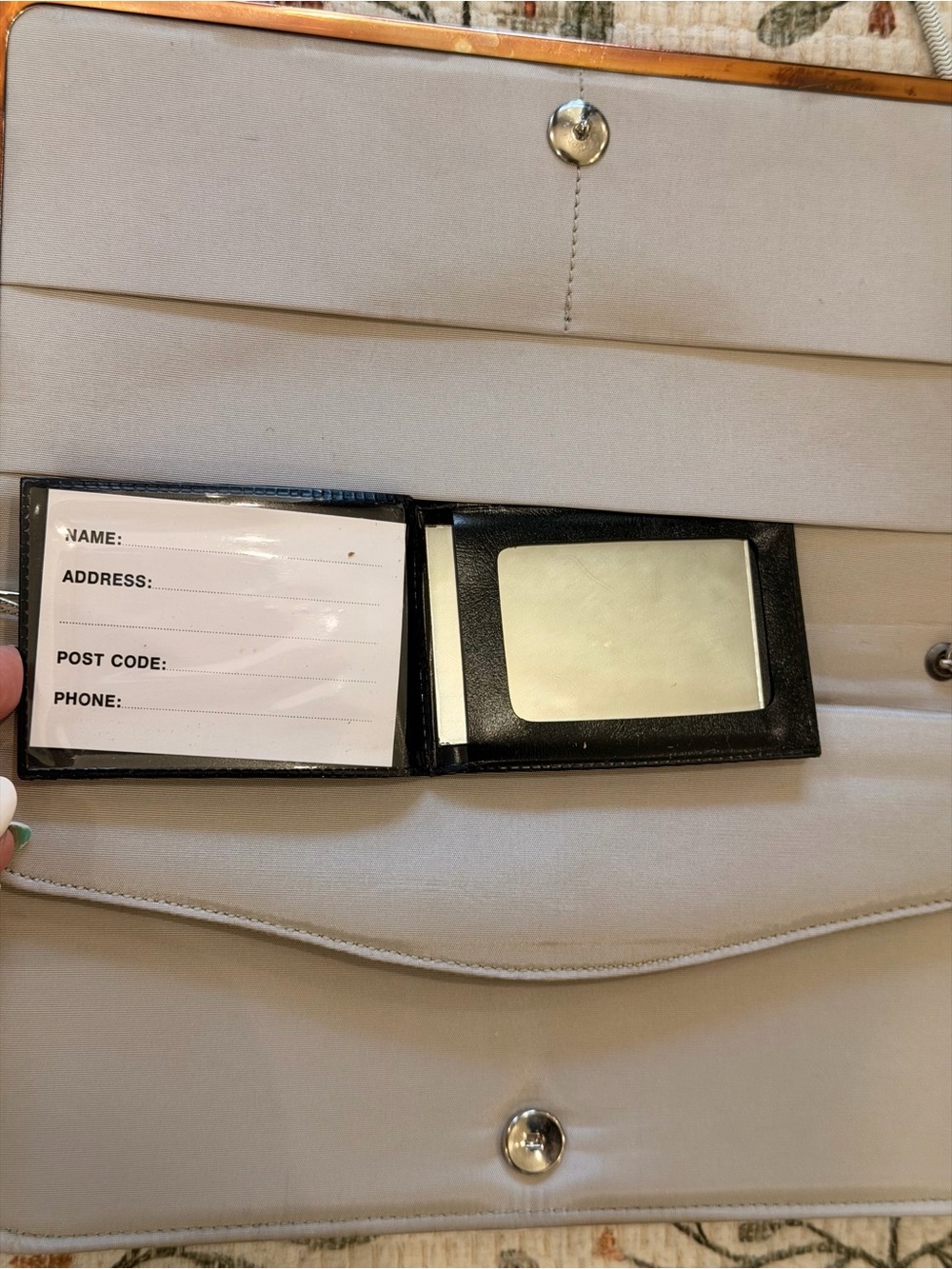 Vintage Glomesh White Tiles Silver Mesh Convertible Clutch / Shoulder Bag - Picture 10 of 13
